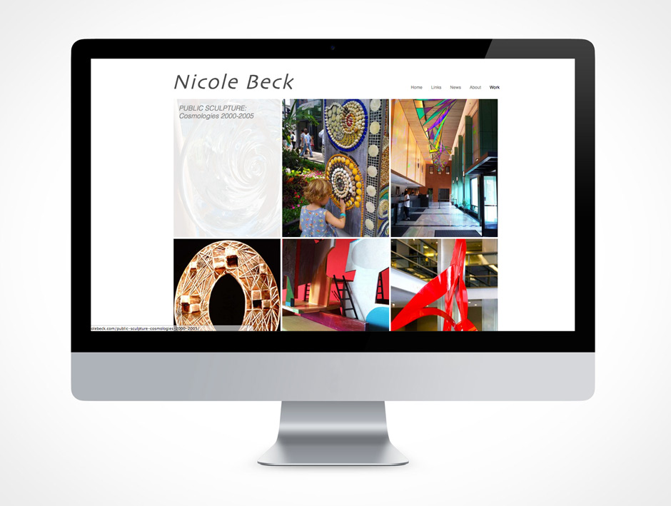 Nicole Beck, artist website
