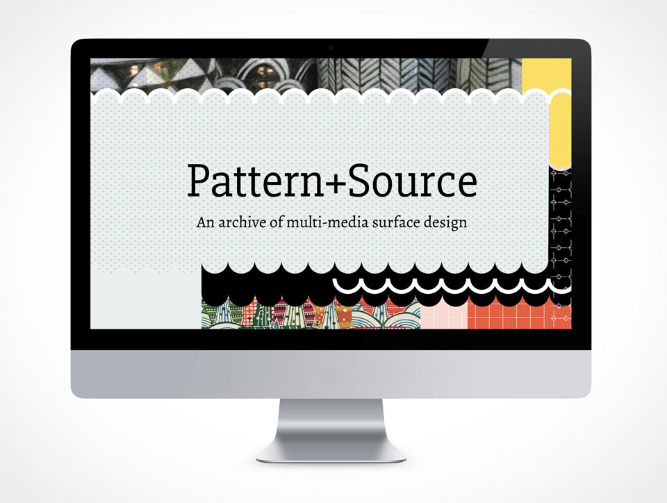 Pattern and Source, home page